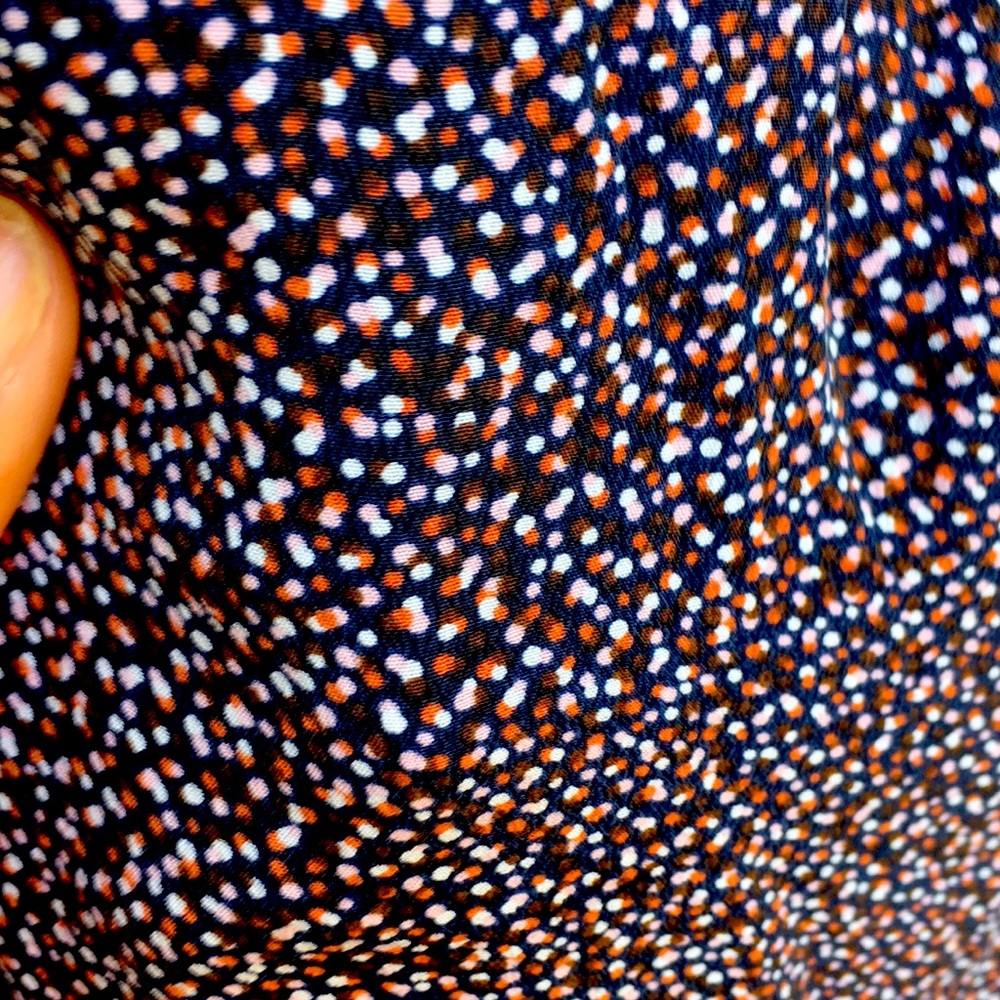 Silk button up blouse J. crew